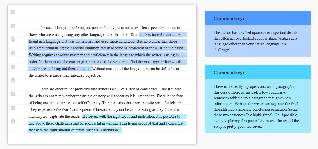 how to write a conclusion in a reflective essay