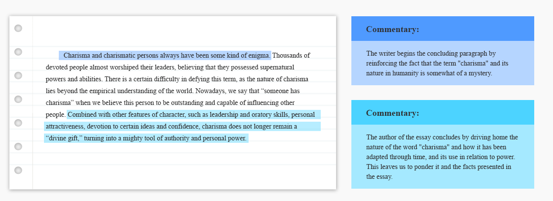 extended definition essay format