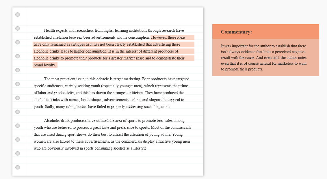 how to write an evaluation of a case study